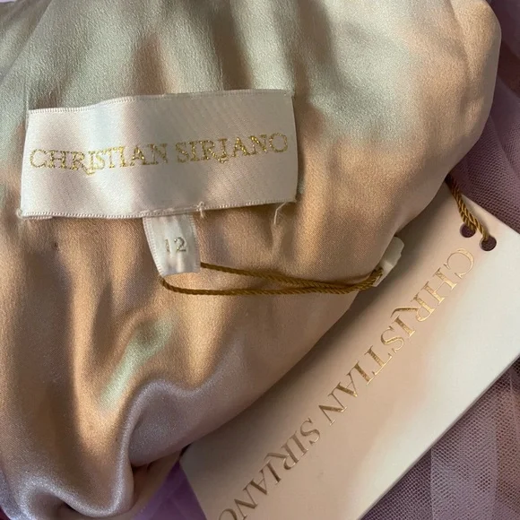 Christian Siriano purple Dress Gown US8 M L princess costume PROM Medium - Picture 13 of 16